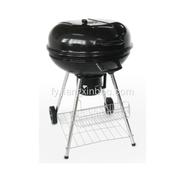 Charcoal Kettle Barbecue Grill Swart 22,5 Inch